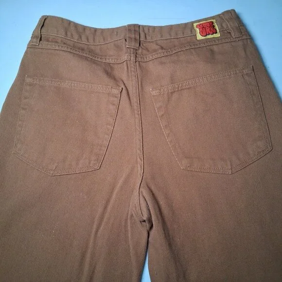 Empyre Double Knee Pants Size 30x27 Brown Canvas Work Streetwear READ - Picture 13 of 16
